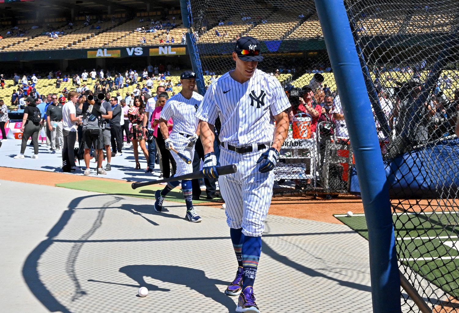 Aaron Judge Wears Nike Kobe 5 Before MLB Home Run Derby